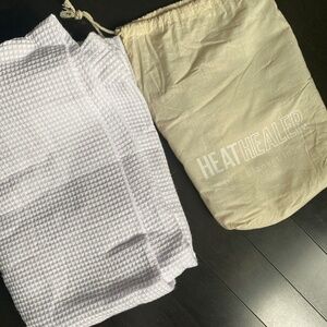 Heat Healer 100% Cotton Waffle Sauna Blanket Insert